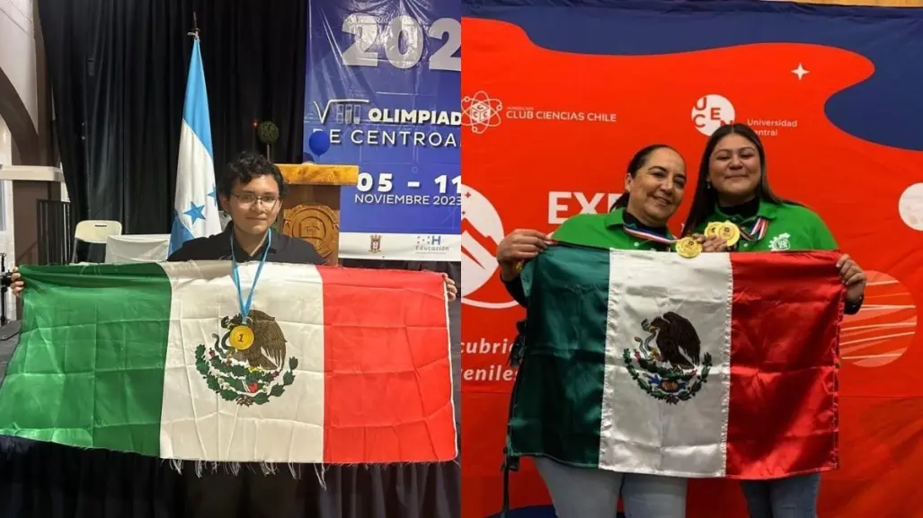 Estudiantes mexicanos conquistan olimpiadas internacionales de ciencias