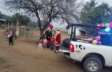 Lleva Guardia Estatal dulces y regalos a niños vulnerables