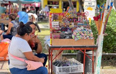 Venta de pirotecnia en Mérida: comerciantes esperan derrame económico millonario