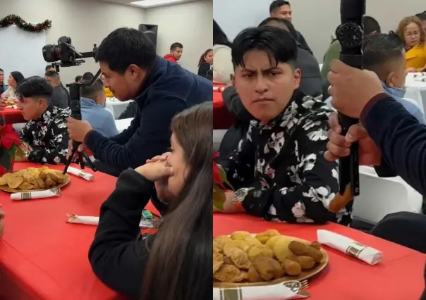 Fotógrafo viral: sorprendente truco para robar comida en fiestas