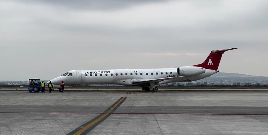 Avión de Mexicana. Fotos: Mexicana de Aviación