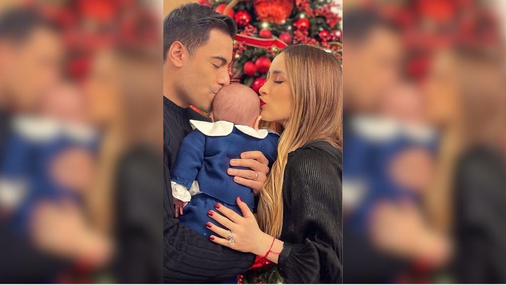 Carlos Rivera y Cynthia Rodríguez se convirtieron en padres del pequeño León este año. Foto. Instagram @carlosrivera