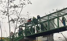 Atienden de emergencia a hombre electrocutado en Calzada Ignacio Zaragoza