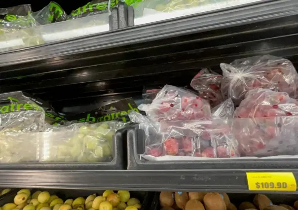 Supermercados ofrecen uvas hasta en 139 pesos por Año Nuevo