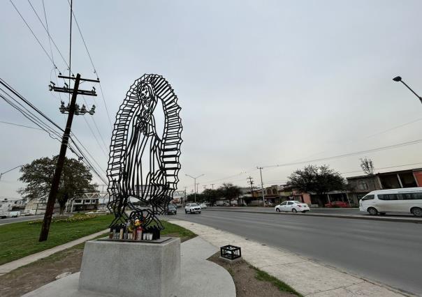 Vecinos de San Nicolás tienen su propia virgen de acero