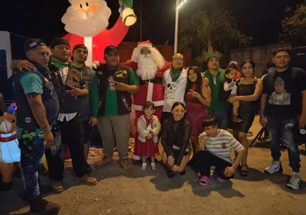 Santa Claus yucateco recorre comisarías  y colonias de Mérida