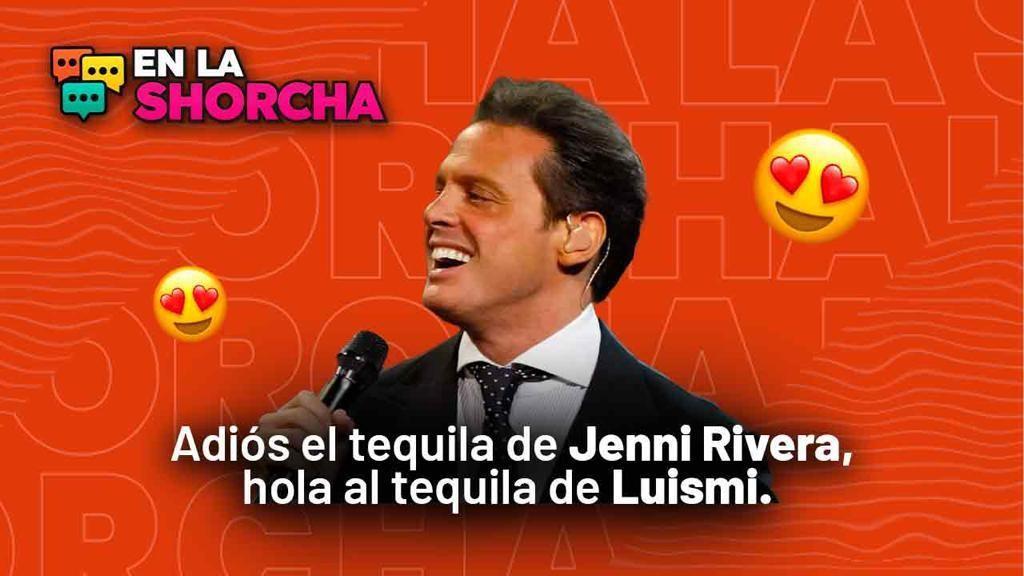 Adiós el tequila de Jenni Rivera, hola al de Luis Miguel