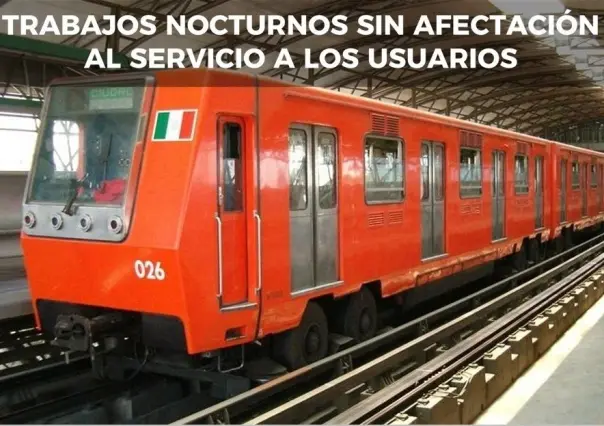 Anuncian rehabilitación de vías en Línea B del Metro de la CDMX