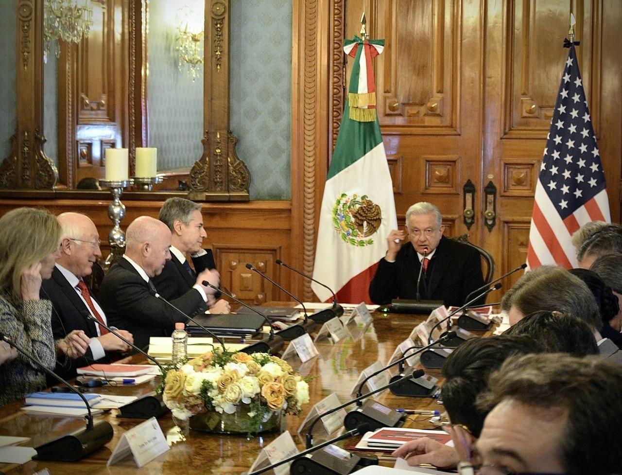 Reunión de alto nivel en Palacio Nacional Foto: Secretary Anthony Blinken