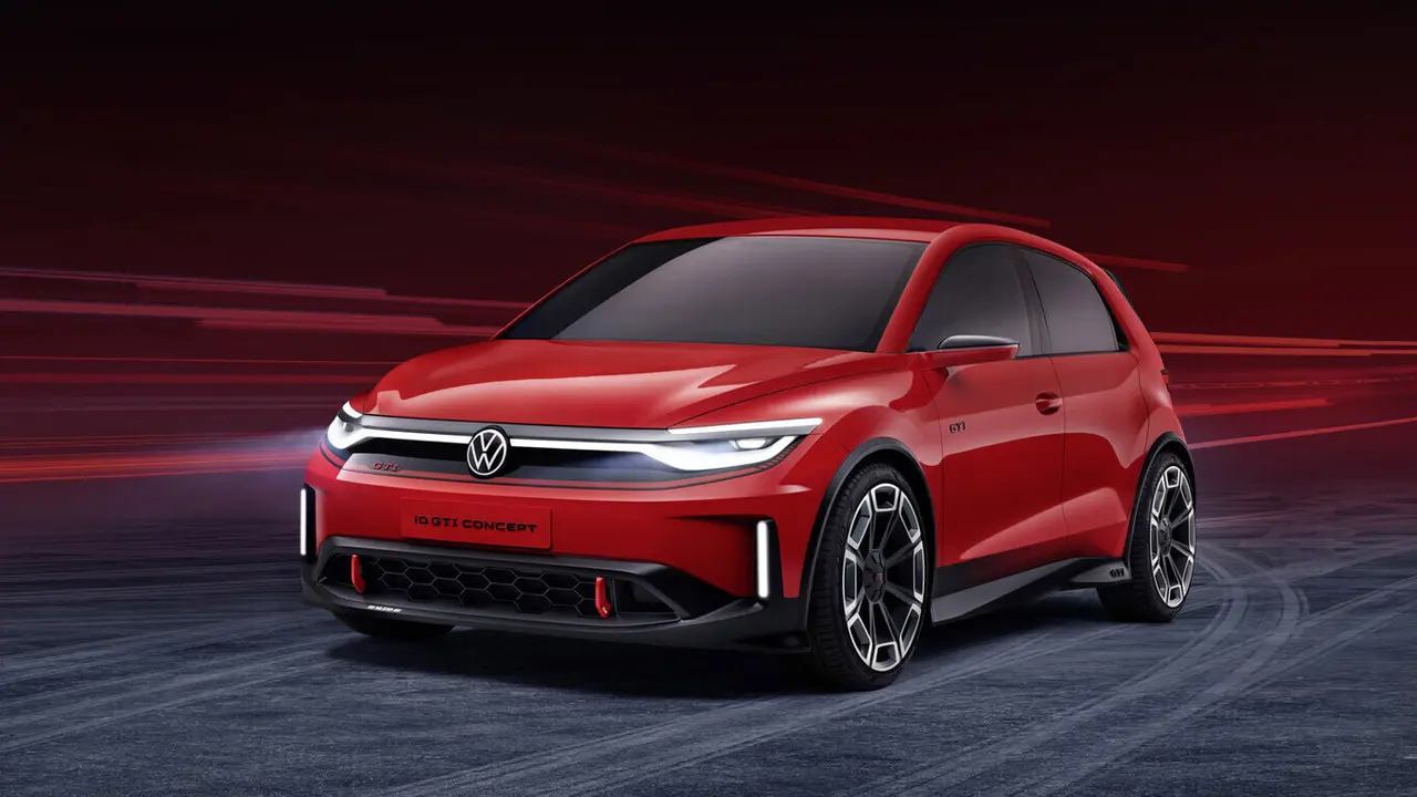 GTI concept, presentado en el Salón de Múnich, confirmando así los rumores sobre la llegada de este coche eléctrico que promete cambiar la historia de las siglas GTI. Foto: GTI Concept