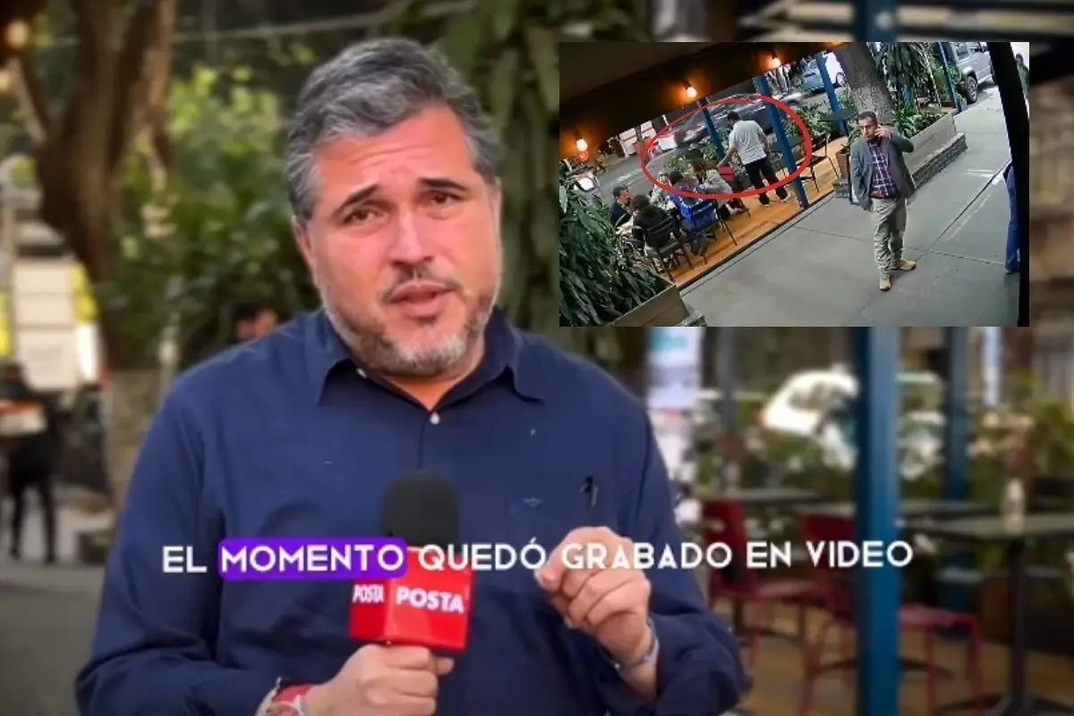 Refuerzan seguridad en restaurante donde captaron en video robo de bolso Foto: Especial