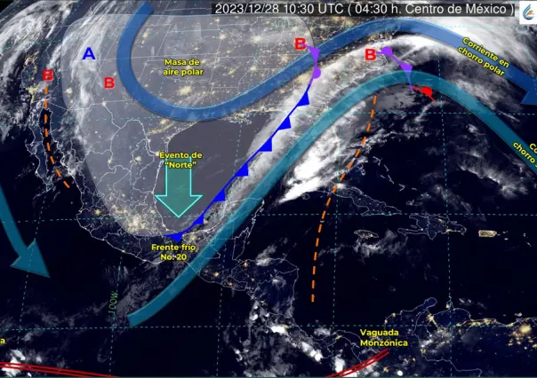 Baja el termómetro a -5ºC en Tamaulipas