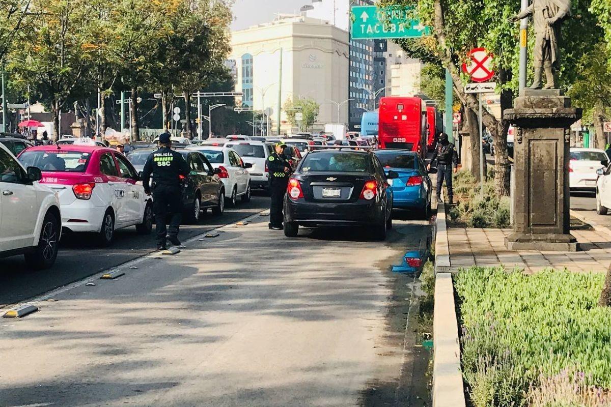 ¿De qué manera identifican a carros que invaden carril único del Metrobús CDMX?. Foto: Gobierno de la Ciudad de México