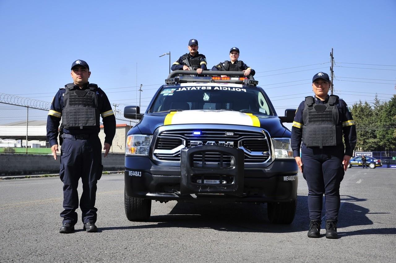 La policía estatal vigilará 486 centros comerciales, 132 centros turísticos, 6 mil 42 cajeros automáticos y 22 rutas turísticas seguras durante la noche del 31 de diciembre. Foto: SSEM