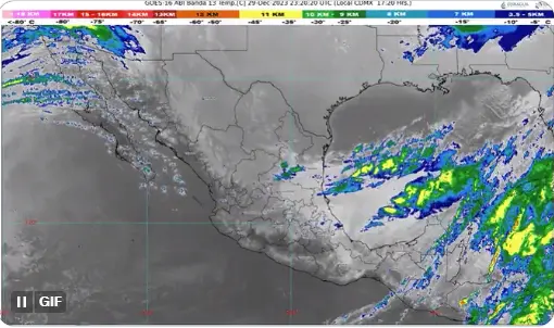 CONAGUA Prevé caída de aguanieve en Coahuila