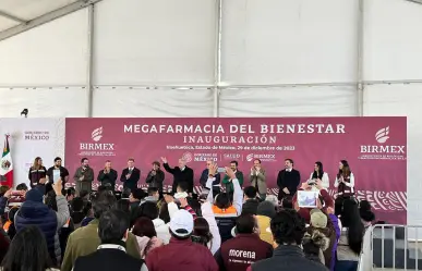 VIDEO: Inauguran Mega farmacia del Bienestar en Huehuetoca