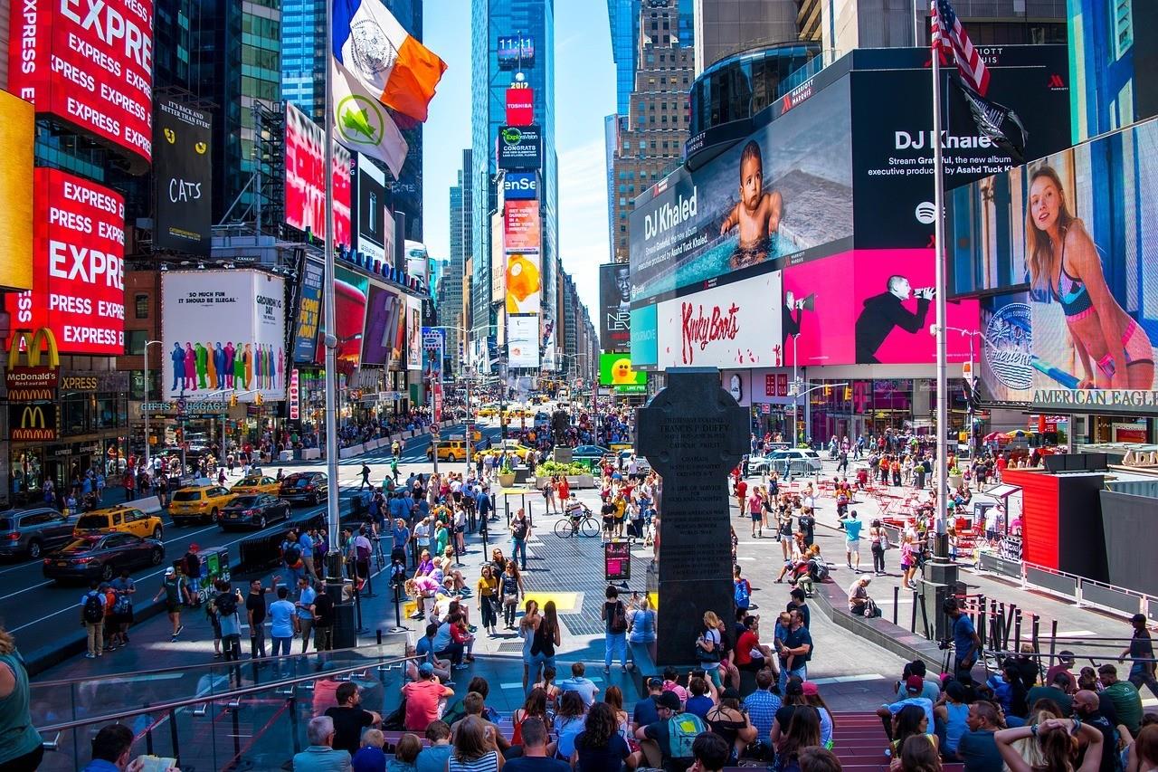 Times Square dirá adiós al 2023 con un gran espectáculo Foto: Needpix