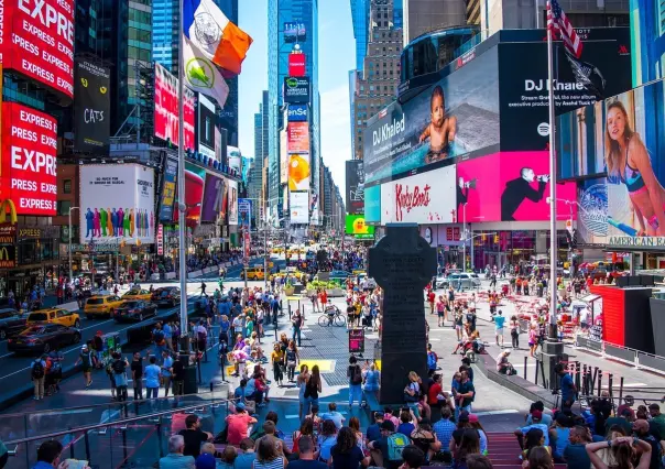 ¡Times Square se prepara para recibir el Año Nuevo!