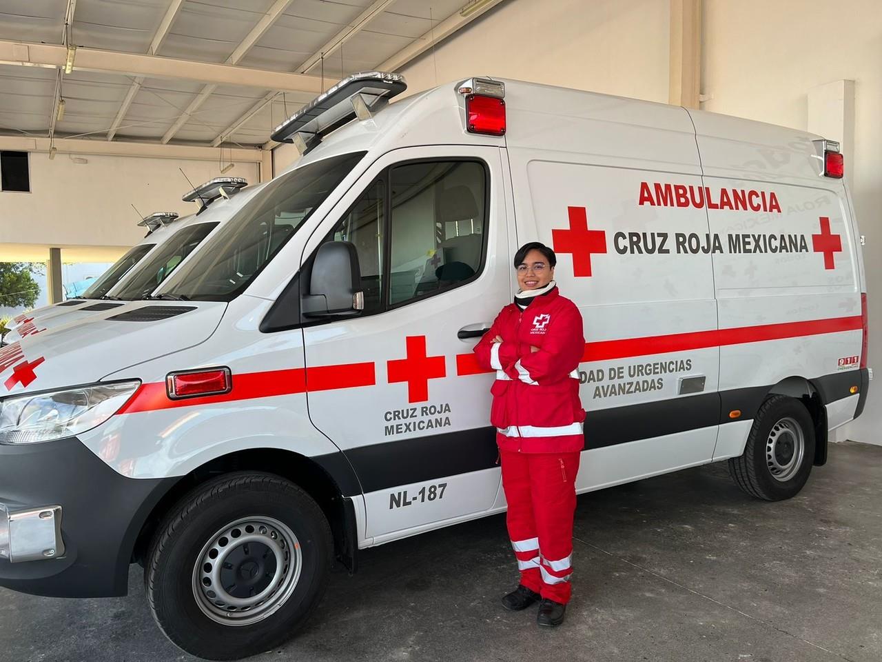 En caso de tener una emergencia se pueden contactar a la línea directa de Cruz Roja Mexicana delegación Nuevo León 81 14 77 14 77. Foto: Cynthia Pardo.