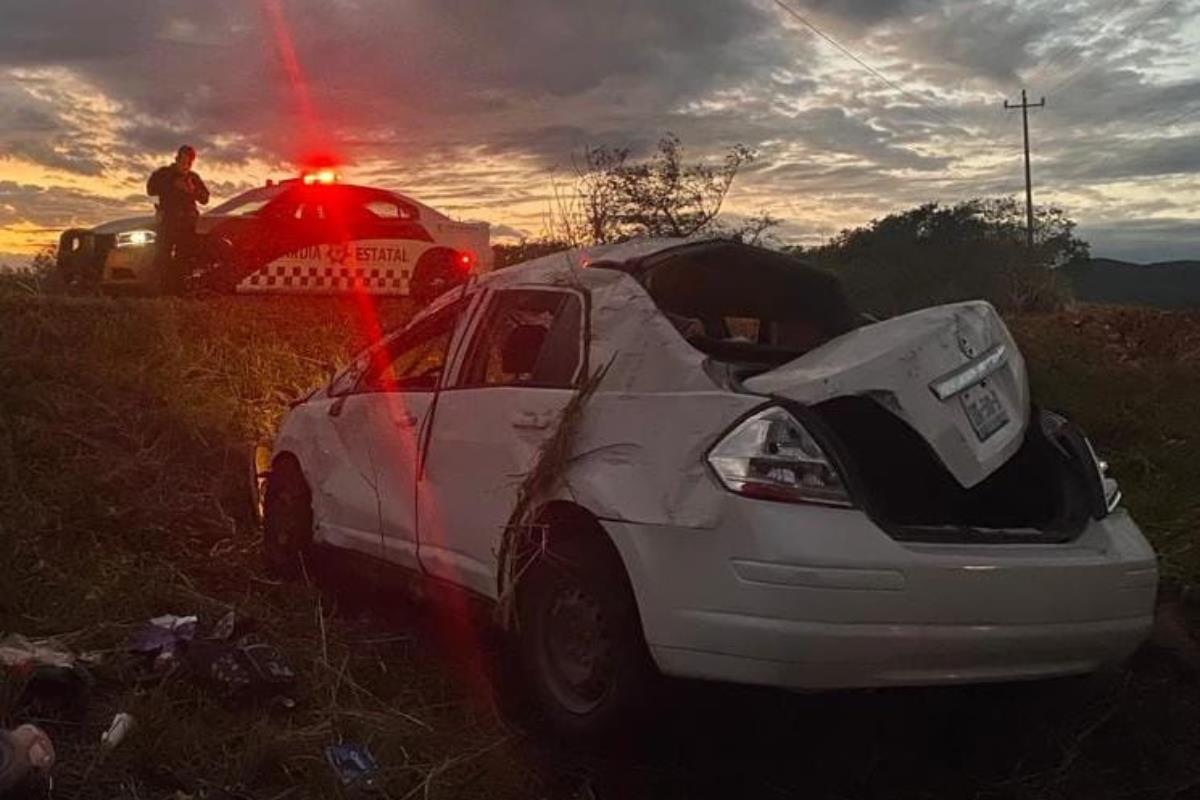 Volcadura en Aldama arroja como saldo 3 menores lesionados