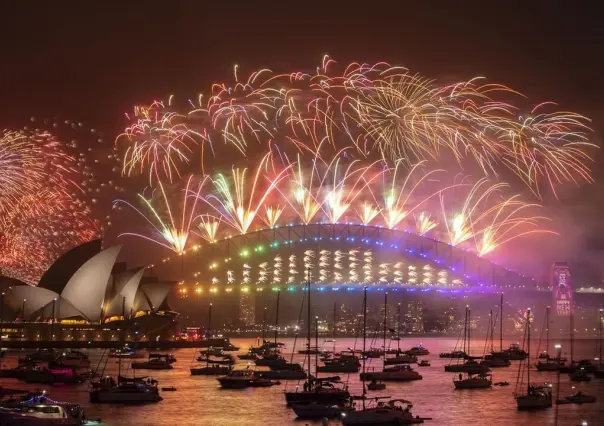 Celebran Australia, Corea del Sur, Japón y Hong Kong la llegada del 2024