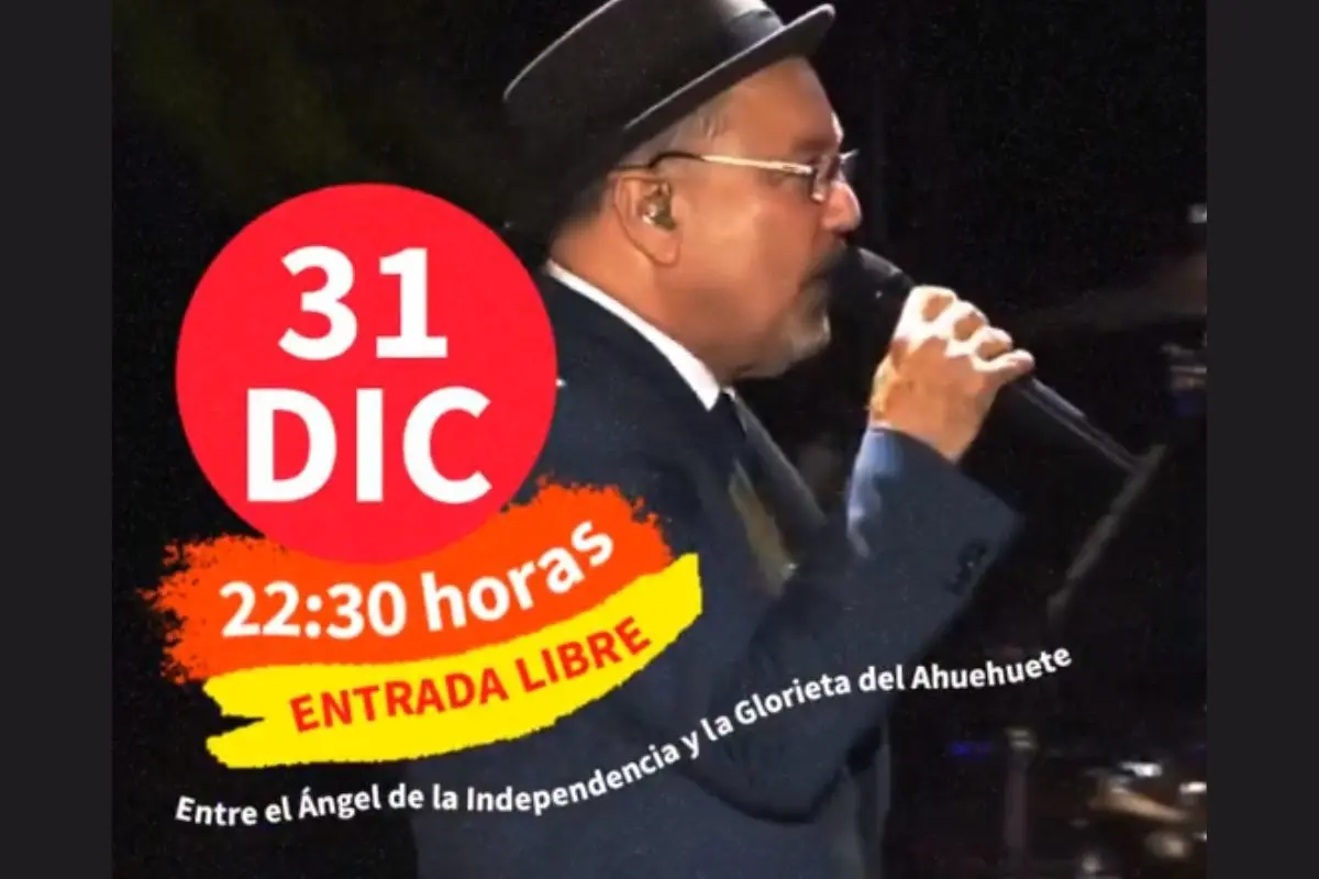 Concierto de Fin de Año de Rubén Blades: Todo lo que debes saber Foto: Gobierno de la Ciudad de México