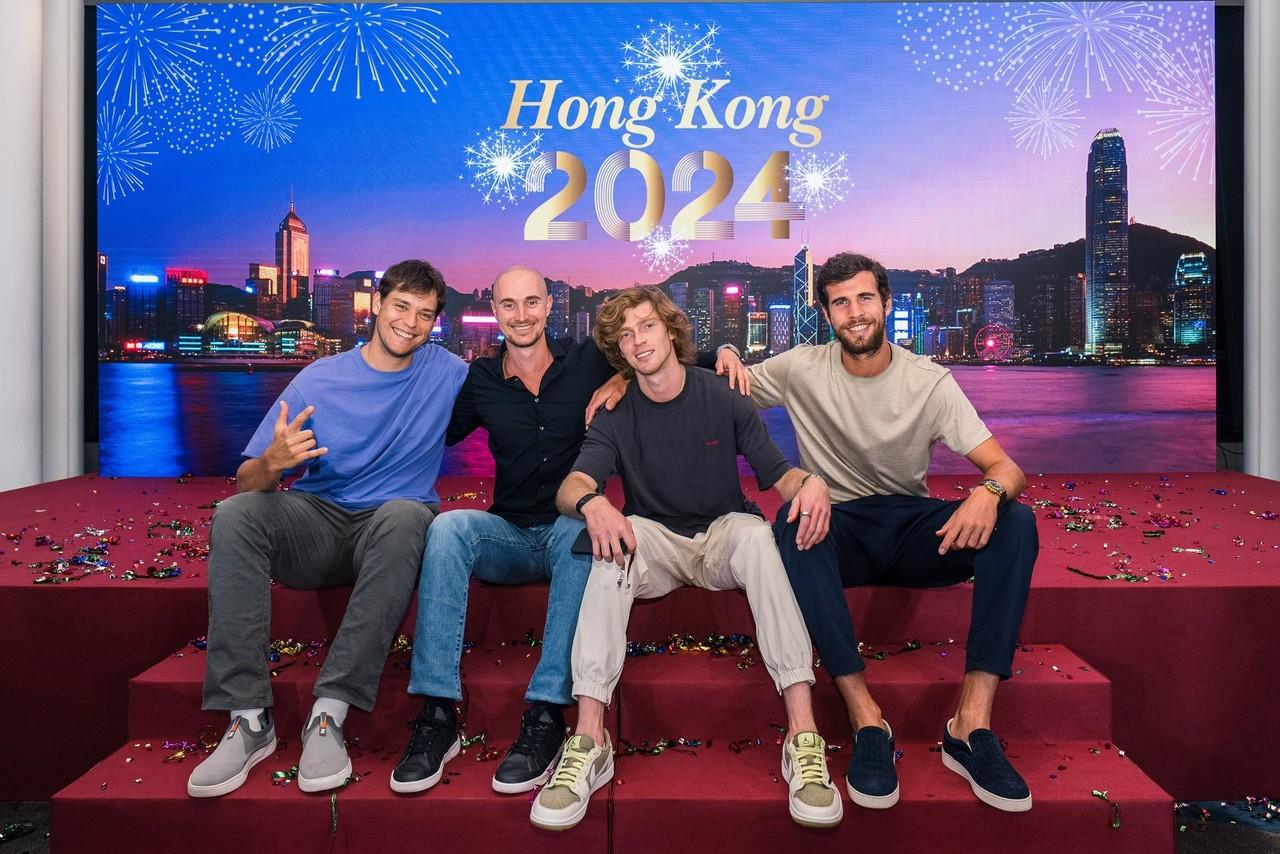 El 2024 ya llegó a Hong Kong Foto: Andrey Rublev
