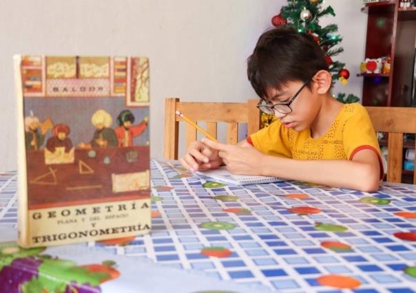 Conoce al niño yucateco ganador del oro en la Olimpiada Mexicana de Matemáticas