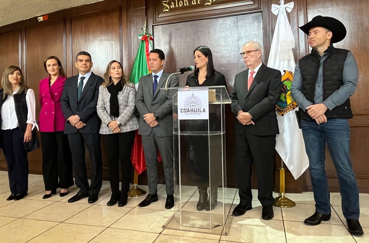 Se mantendrá diálogo abierto con los grupos parlamentarios del Congreso de Coahuila. (Fotografía: Leslie Delgado)