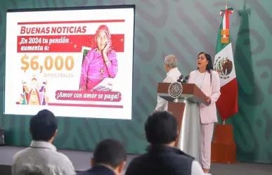 Aumentan las pensiones de Bienestar para el 2024