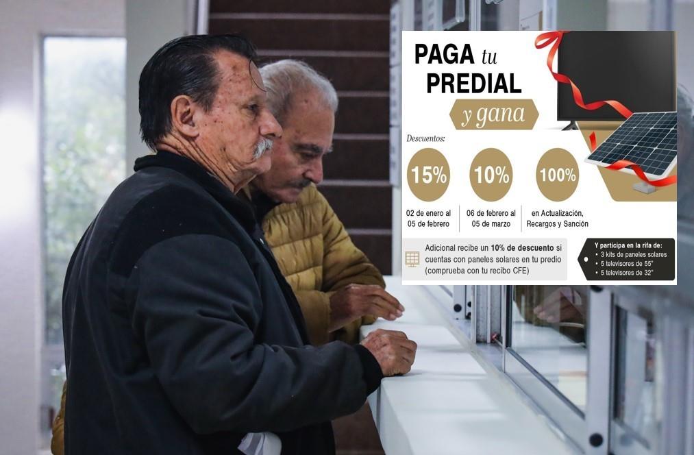 Santiago premia a contribuyentes con descuento en pago de predial