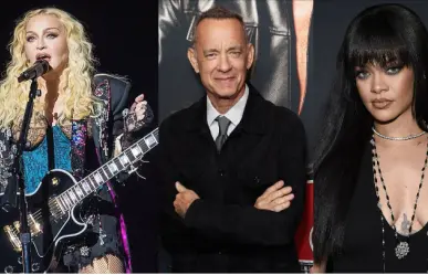 Madonna, Tom Hanks y Rihanna dentro de la lista del caso Epstein