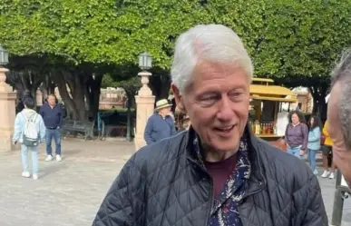 Bill Clinton aparece en Guanajuato en medio de la polémica por caso Epstein