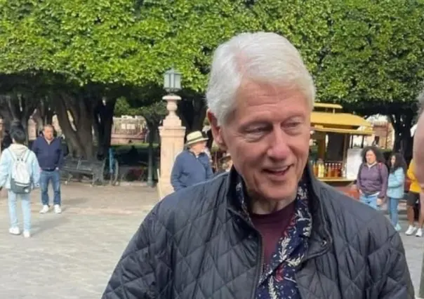 Bill Clinton aparece en Guanajuato en medio de la polémica por caso Epstein