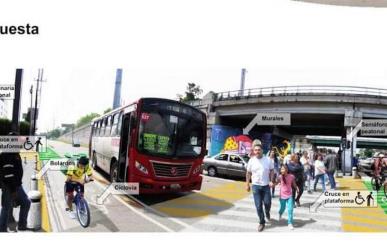 Propuesta de activistas para una nueva ciclovía en Paseo Tollocan