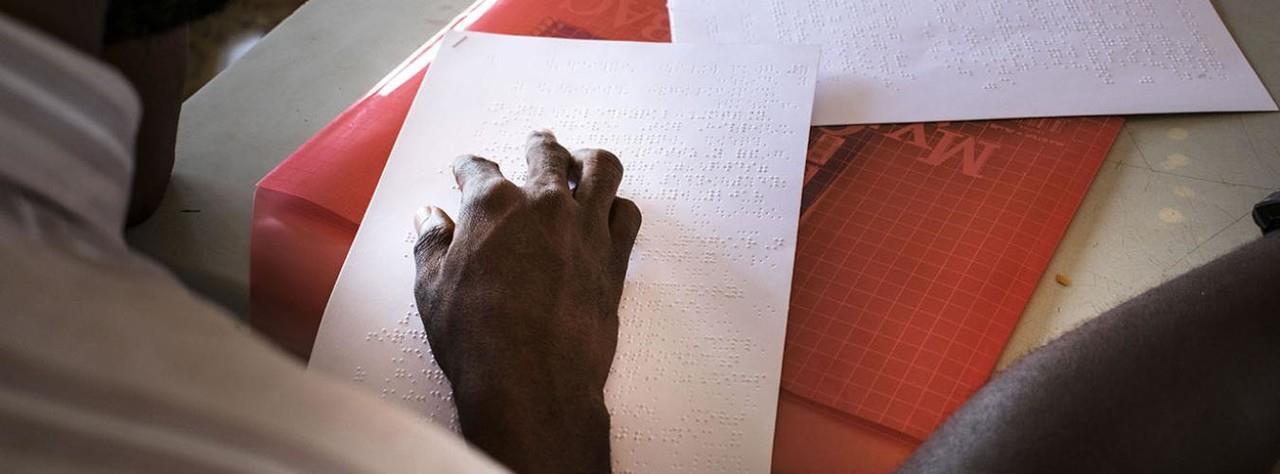 Braille. Foto: ONU México