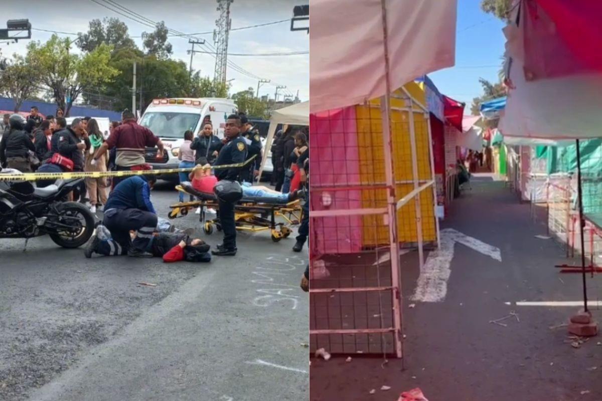 Sale del hospital Roberto, lesionado por una bala en la colonia Agrícola Orienta. Foto: Omar Gómez