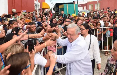 AMLO reacciona a su nombramiento como ‘héroe nacional’ en Motul, Yucatán