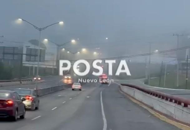 Los bancos de niebla pueden dificultar la visión de los conductores, lo que aumenta el riesgo de accidentes de tránsito. Foto: Raymundo Elizalde.