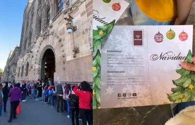 Entregan cientos de niños sus cartas a los Reyes Magos en el Palacio Postal