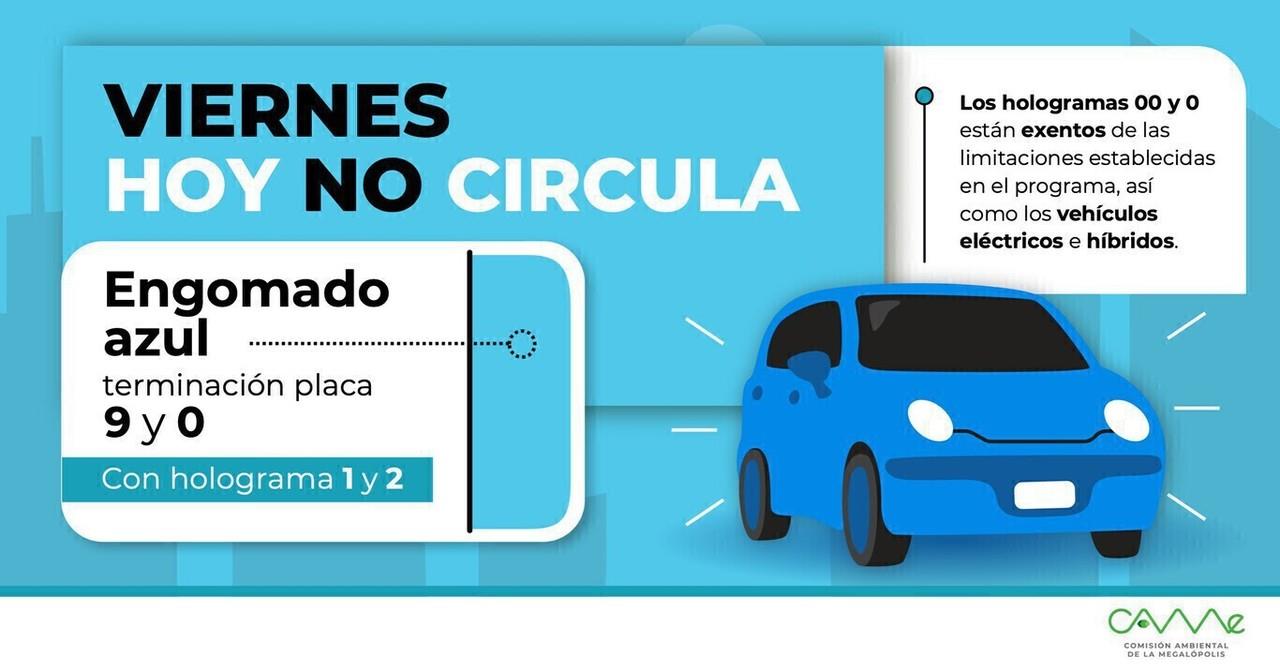 El Hoy no circula esta en vigencia de las 05:00 a la 22:00 horas. Foto: CAMe