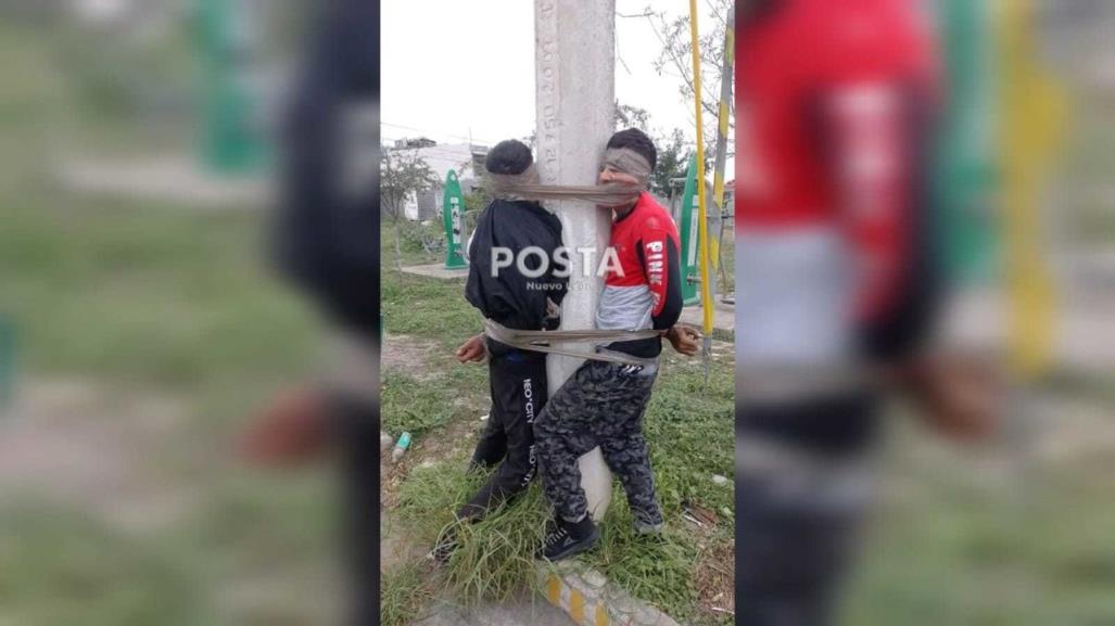 Ciudadanos atrapan y amarran a ladrones en El Carmen