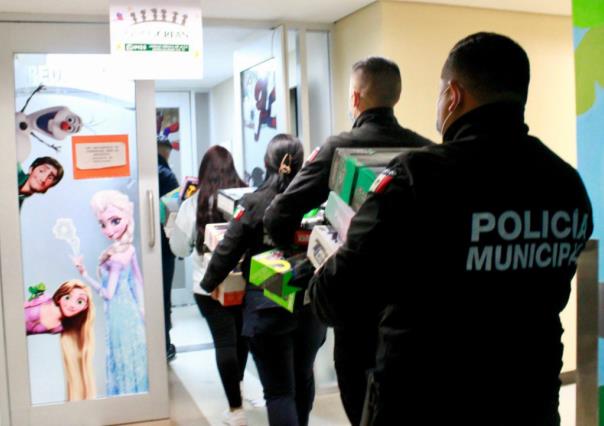 Dirección de Seguridad de Torreón brinda apoyo a padres de niños hospitalizados