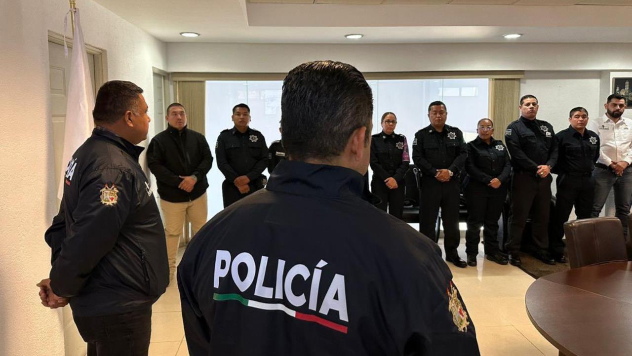 La administración del alcalde Chema Fraustro reconoció con incentivos la destacada labor de los elementos de la Dirección de Policía Preventiva y Tránsito Municipal / Foto: Gobierno Municipal de Saltillo