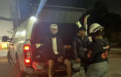 Rescatan a dos jóvenes extraviados en el Cerro de las Mitras