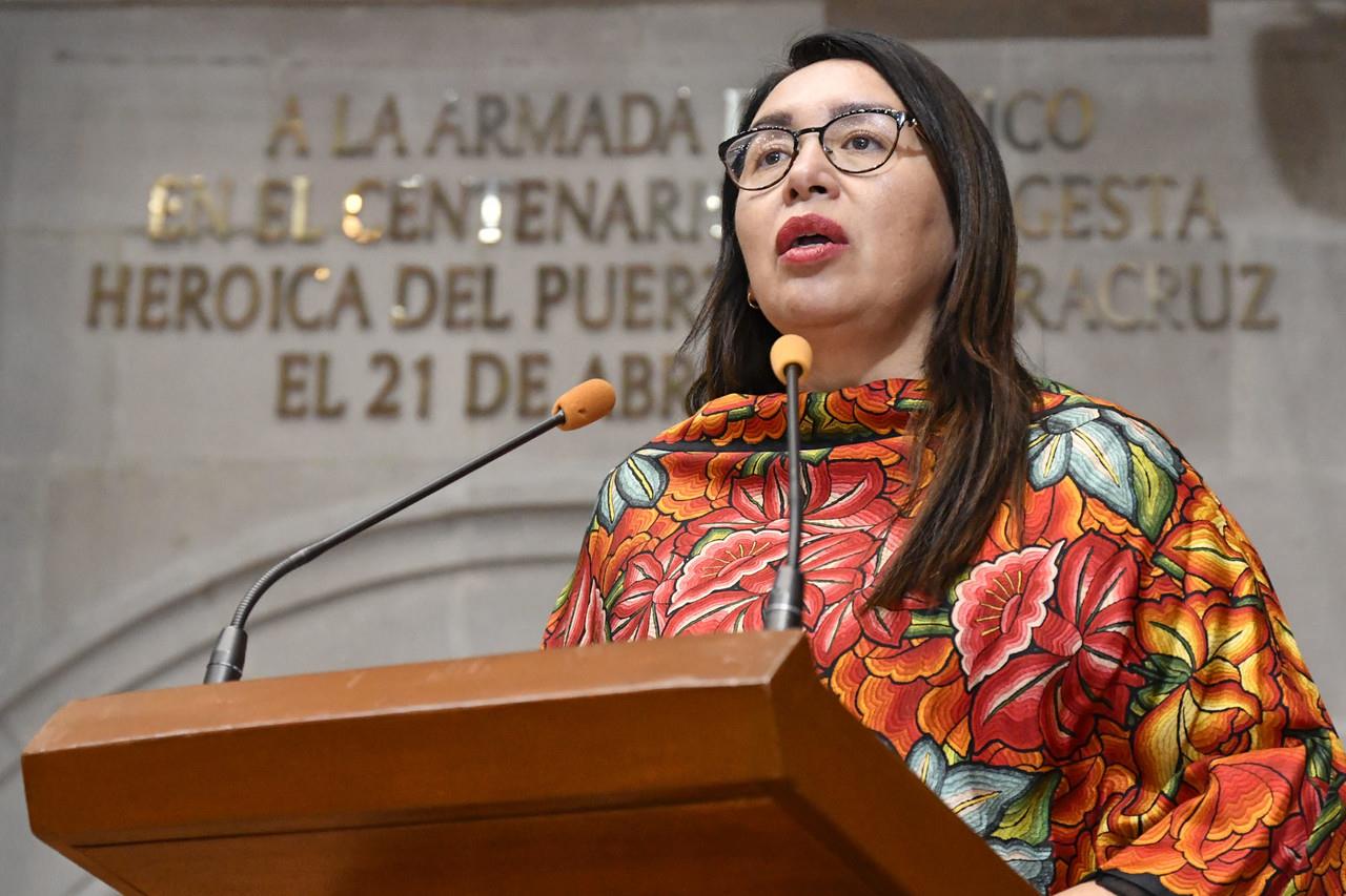 Azucena Cisneros Coss, legisladora de Morena. Imagen: Legismex.