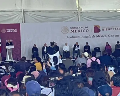 AMLO y Delfina Gómez impulsan programas de bienestar y educación en Edomex