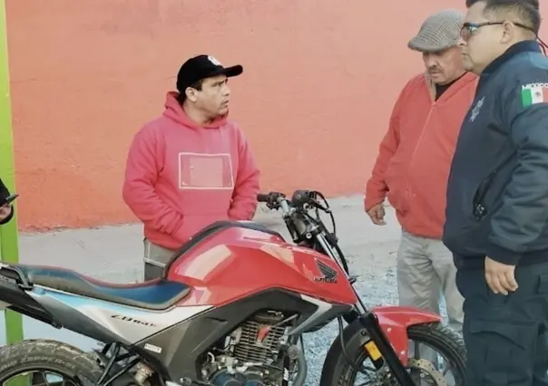 Recupera Comisaría de seguridad y protección ciudadana una motocicleta robada