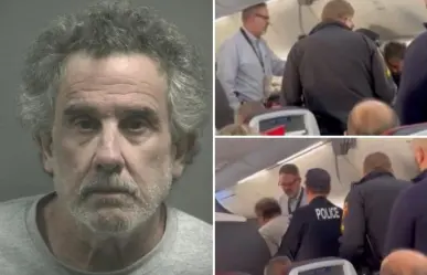 Escándalo en avión de American Airlines: Hombre golpea a sobrecargo y agrede a policía