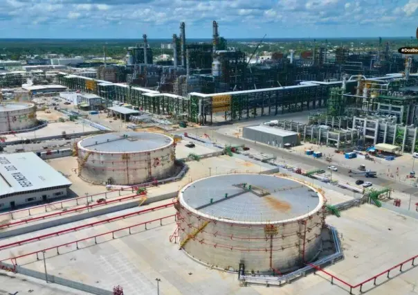 Refinería Olmeca en Dos Bocas producirá 243 mil barriles diarios de petróleo